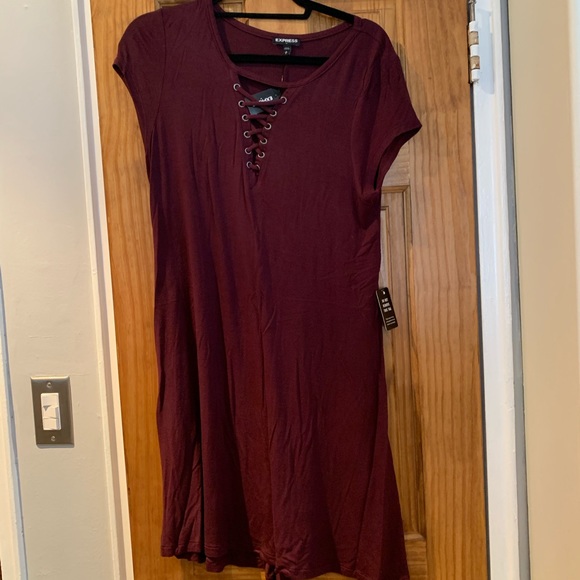 Express Dresses & Skirts - Cross front mini dress